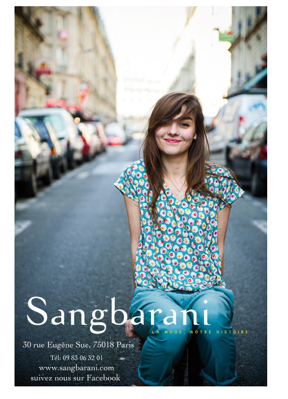 Sangbarani: Melissa rue eugene sue Paris